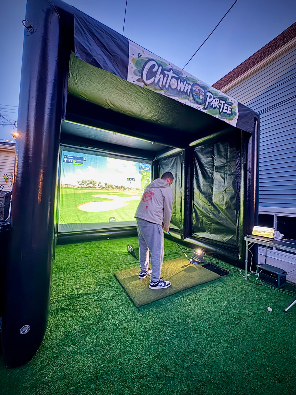 Mobile Golf Simulator Event – 3 Hours